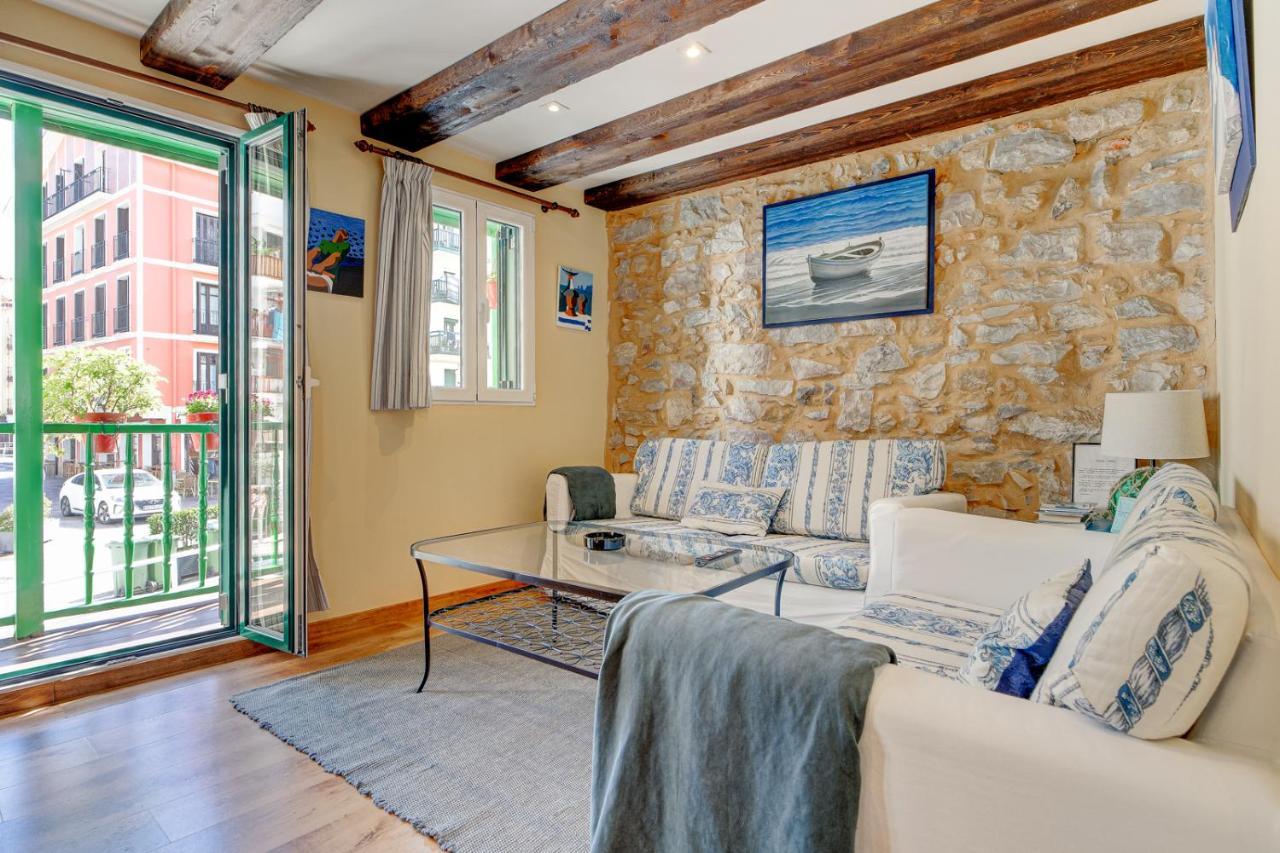 Maravilloso Apartamento, Hondarribia, Terraza, 4Pax Bagian luar foto